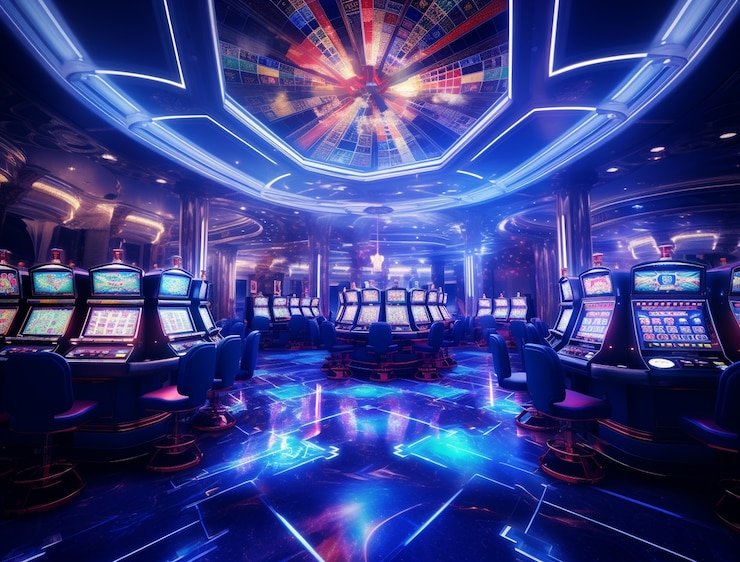 Meja dealer langsung spbu slot dengan studio modern dan dealer profesional